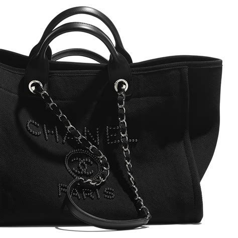 borsa shopping chanel nera|Chanel borse shop.